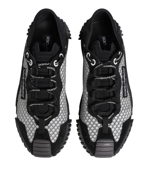 Dolce & Gabbana Multicolor Lace Up Low Top NS1 Sneakers Shoes